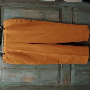 Alfred Dunner Medium Length Wide Leg Pant in Cognac, Size 22W, NWT